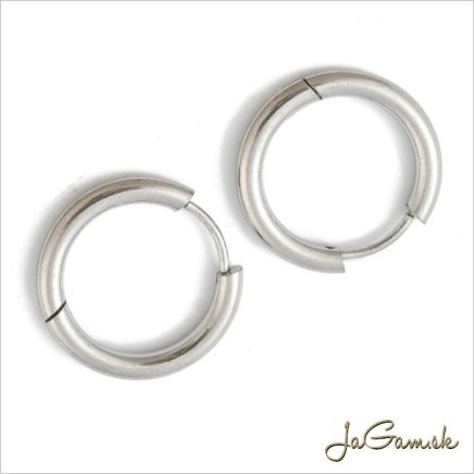 Kruhové náušnice CHIRURGICKÁ OCEĽ 19mm, 2ks (CH1763)